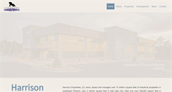Desktop Screenshot of harrisonprops.com