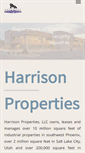 Mobile Screenshot of harrisonprops.com